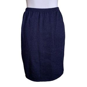 Don Sayres For Wellmore Navy Blue Skirt size 4